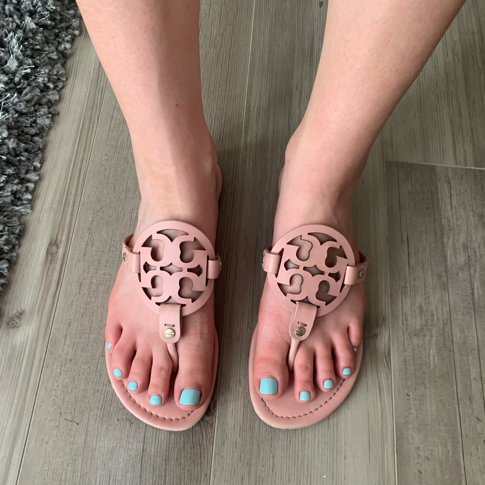 Light Pink Tory Burch Miller Sandals